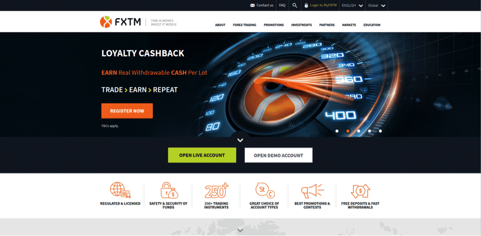 FXTM Website