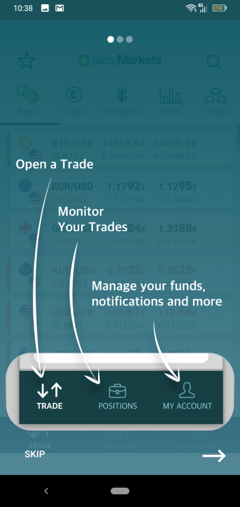 easyMarkets App Screenshot 5