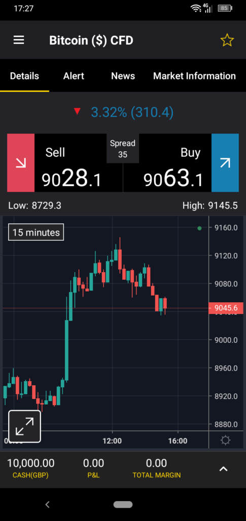City Index Trading App Screenshot 3