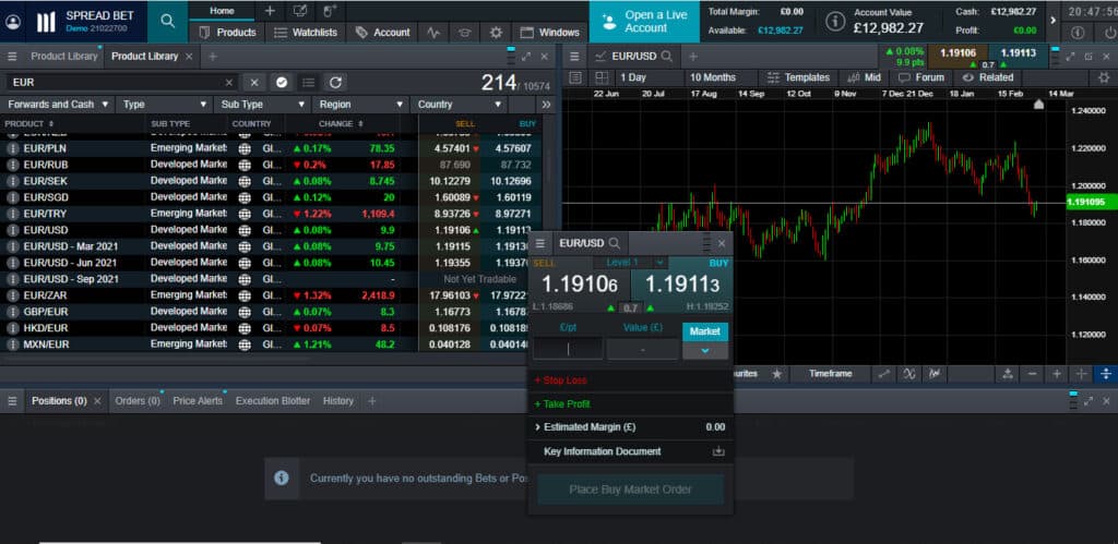CMC Markets App Screenshot