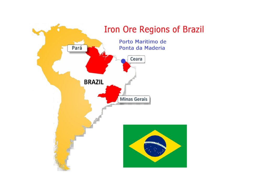 Iron Ore Regions of Brazil