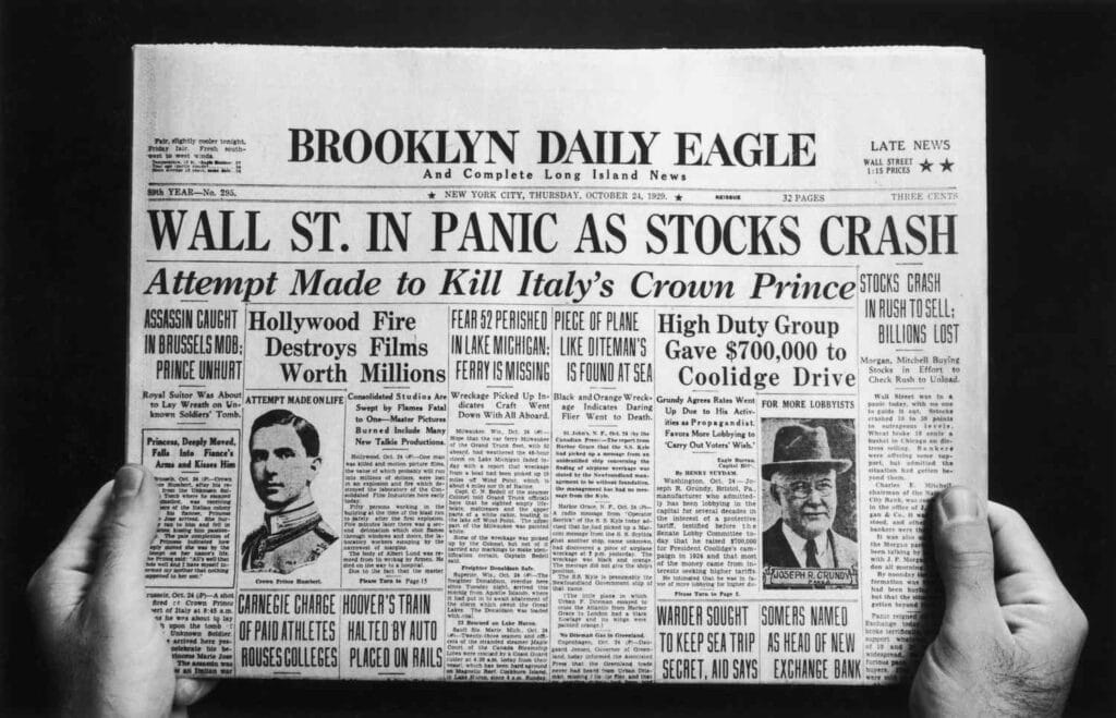 Wall Street Crash of 1929