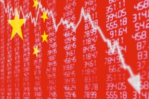 Chinese Stock Market Down