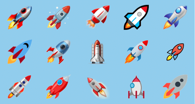 rocket emoji 