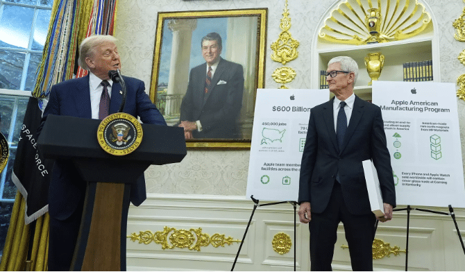 Nasdaq at record high, despite tariffs kicking in Image